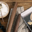 Natural Black Walnut Rolling Pin Fine Sanding Without Added Chemical Coatin