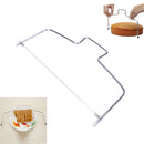 Adjustable Wire Cake Slicer Leveler Pizza Dough Cutter Trimmer Tool Stainless JR