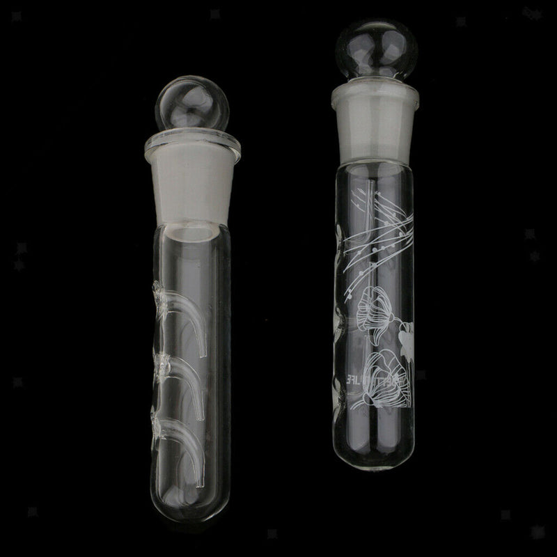 2x Leech Trapping Pen Clear Glass Planaria Trap for Cherry Shrimp Crystal Red