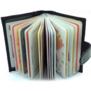 Fashion Sale Men's Luxury Soft  Black Leather Credit Card Holder Wallet OZ