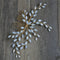 Women Hairpin Hair Comb Clip Head Piece Crystal Flower Bride Hair Pins B Gw