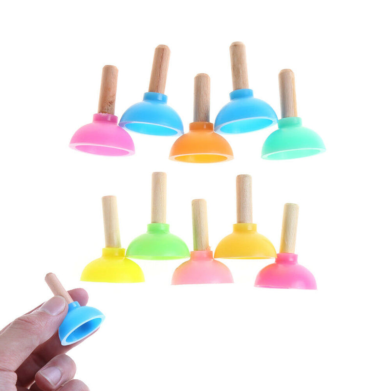 2x Tiny Plunger Card magic prop Close up magic magic tricks gimmick TOY3C