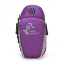 Sports Running Jogging Gym Armband Bag Case Cover Holder(purple) A