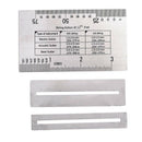 Guitar Measuring Tools Guitar String Height Gauge+Fret Polishing Protector  R5Z2