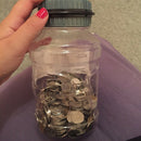 2pcs Digital Coin Bank Money Saving Jar Coin Container with LCD for Adults Kids