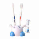 Cute Kids Hourglass Toothbrush Holder Timer Three Minutes Smile Sand Timers O6W7