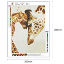 5D DIY Full Drill Diamond Painting Cross Stitch Embroidery (Giraffe-k563)