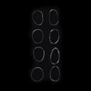 1000x Child Baby Transparent Hair Holders Rubber Bands Elastics Girls Tie Gu Gw