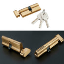 69mm Pure Copper Key Cylinder Door Lock Barrel High Security Anti Snap Lock