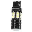 2 x White T20 7443 7440 13 SMD 5050 LED Backup Light Reverse Lamp Bulb