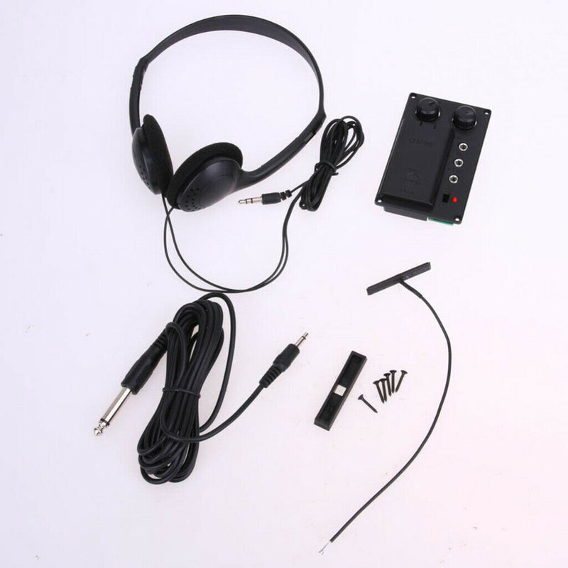 Violin EQ Piezo Pickup Preamp w/ Screw Nice Sound for Electric Violin Parts