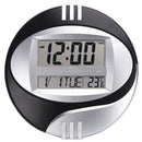 Temperature Display Digital Wall Electronic Clock LCD Moderne Calendar LED BG7I8