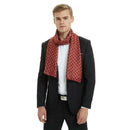 Fashion Men Shawl Double Sided Wave Print Scarf Casual Winter Warm Neck Tie