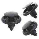 50pcs 7mm Black Fastener Truck Durable Rivets Retainer Splash Guard Clip Car