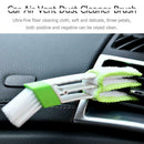 Dual Head Car Air Vent&Dash Detailing Interior Brush Window Blinds Dust Cleaner