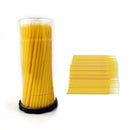 100Pcs 1.0mm Plastic Car Touch Up Paint Micro Brush Micro Applicator Small Tips