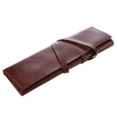 1 pc Case PU Leather Pen Pencil Case Pencil Bag Cosmetic Brush Bag R3R8