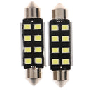 2x Bright White 2835 8-SMD 41mm Canbus Error Free Car Reading LED Light BulbsFD