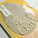 1PC Happy Easter Rabbit Metal Cutting Dies Stencils Photo Album Embossing CardTE