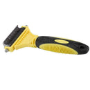 Dog Pet Hair Fur Grooming Rake Dematting Comb Brush Mat Remover Combing Kno C9L1