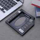 Ultrathin 9.5mm Notebook Laptop PC CD Driver Slot 2.5" HDD SSD Holder Bracket