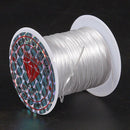 White Elastic Stretchy Crystal Line Jewelry Beading Thread Spool 9M
