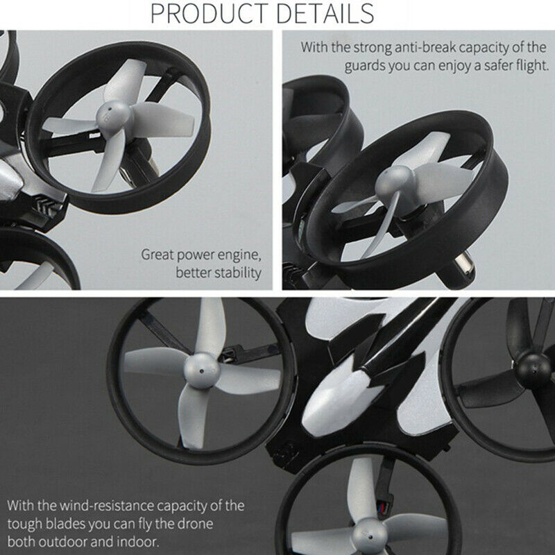 Global Drone Mini Four-Axis Aircraft Mini Remote Control Aircraft One-Butto L6Y3