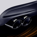 For 3 Series 320Li 320I 316Li, Rear Tubes With Chrome Exhaust Silencer For