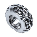 10Pcs Pattern Stoppers Rubber Bead Fit Charm Bracelet F1W5