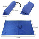 Raincoat, Floor mat, Rain cover 3 in 1 Multifunctional Portable Raincoat wi A5H8