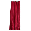 100x250cm Door Window Curtain Drape Panel Sheer Valance Divider Wine Red