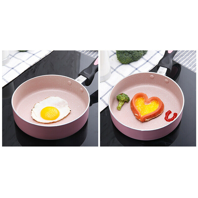 16 Cm Non-Stick Pan Non-Stick Cookware Frying Pan Saucepan Small Fried Eggs F8W9