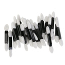 Pack of 50pcs Disposable Double Ended Eye Shadow Sponge Brush EyeShadow
