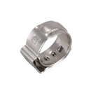 10 pcs Stainless Steel Ear Clamp Clips Air Silicone Water Fuel Hose Pipe Ju