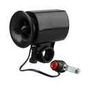Waterproof Electronic Bicycle Bike Ultra-loud Bell 6 Sounds Horn Alarm Spea