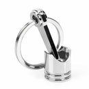 1*Cute Car Metal Piston Keychain Keyfob Engine Fob Key Chain Ring Keyring CA