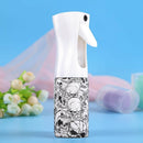 Hairdressing Spray Empty Bottle Refillable Mist Bottle Hair Tools (White) A