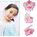 Princess Pink Purple Heart Kids Girl Makeup New Eyeshadow Box T1H R5V1 B0L9