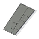 Outer LCD Glass Screen Display Cover Window Part for  EOS 60D Camera