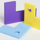 Macaron Wood Kids Russian Box Matching Desktop Game Puzzle Educational Toys