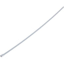 100pcs 11.8 Inches Stainless Steel Exhaust Wrap Coated Locking Cable Zip Ti
