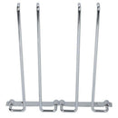 Wall-Mounted Wine Cup Holder Double-Row Cup Holder Goblet Rack Wine Rack Up