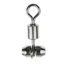 10pcs Fishing Swivels Cross-line Swivels Line Lures Connector Rig Rings S