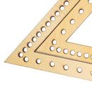 2Pcs Hand-Knitted Machine Diy Handmade Knitting Wall Hangings Triple-corner