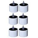 Solar Power Windproof Candle Set of 6 for Outdoor Home Party Decoration