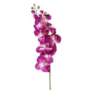 1 orchid flower decorative Branch Orchid Butterfly Artificial Flowers for H N7H4
