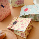 12pcs Floral Birthday Gift Paper Bag Xmas Wedding Party Favour Bag Color Random