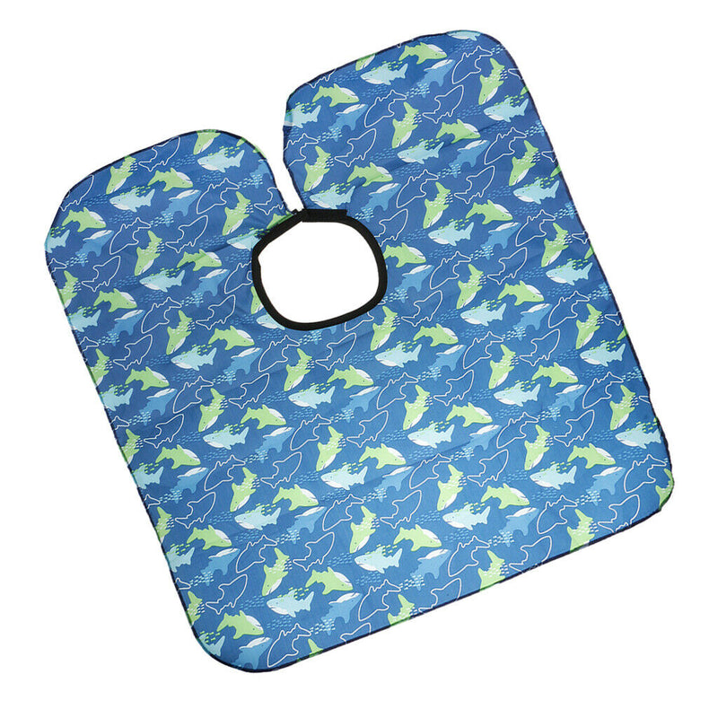 Kid's Salon Barber Hairdresser Hairdressing Cape Hair Cutting Gown Bib Apron