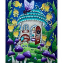 5D DIY Diamond Painting Full Drill Cross Stitch Kit Wall Art (Mushroom01)