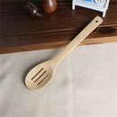 6x/Set Bamboo Utensil Kitchen Wooden Cooking Tools Spoon Spatula Mixing  3c